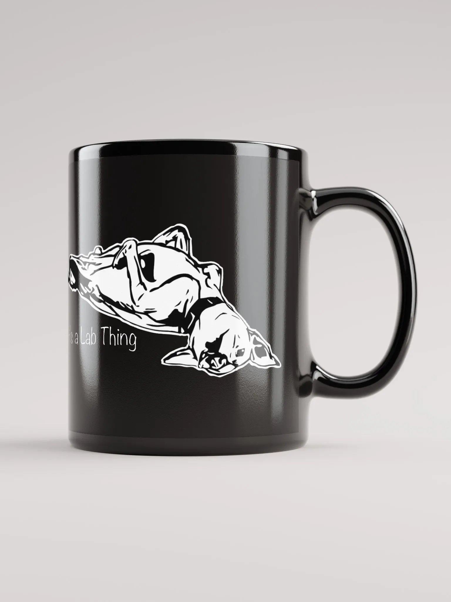 It's a Lab Thing | Glossy Black Mug product image (1)