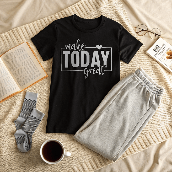 Make Today Great - Women's Black T-Shirt product image (2)