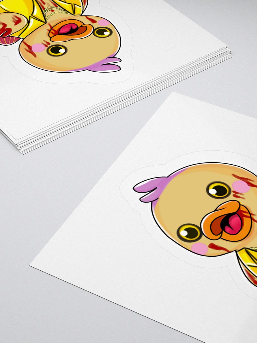 The Trickster Duck Kiss Cut Sticker product image (8)