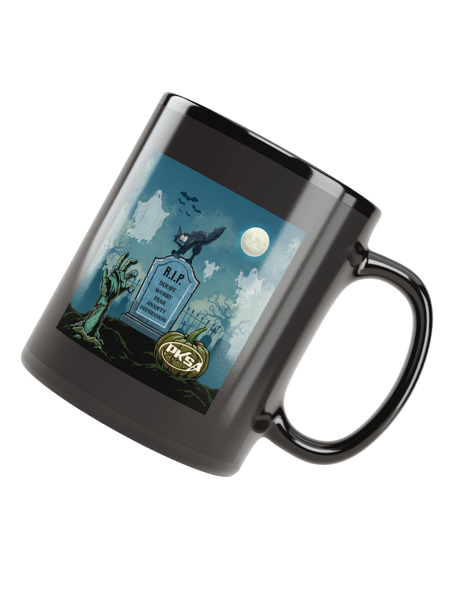 R.I.P. Negativity Black Mug product image (4)