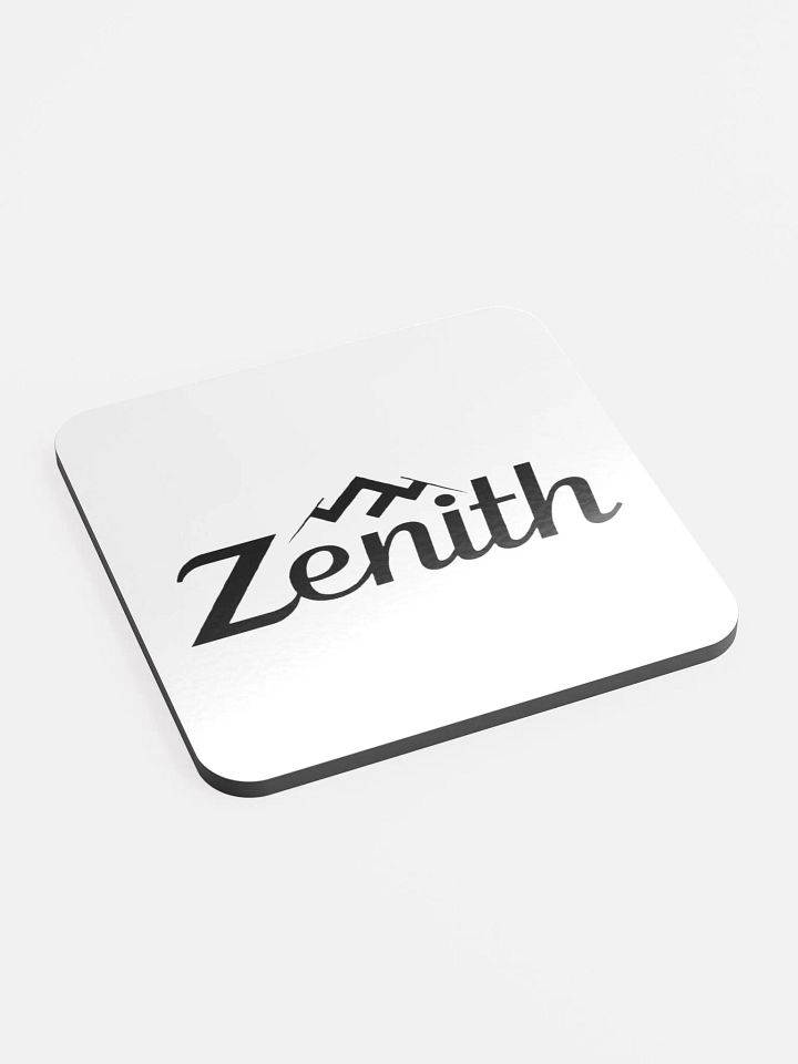 White Zenith Elegance Cork Coaster product image (2)