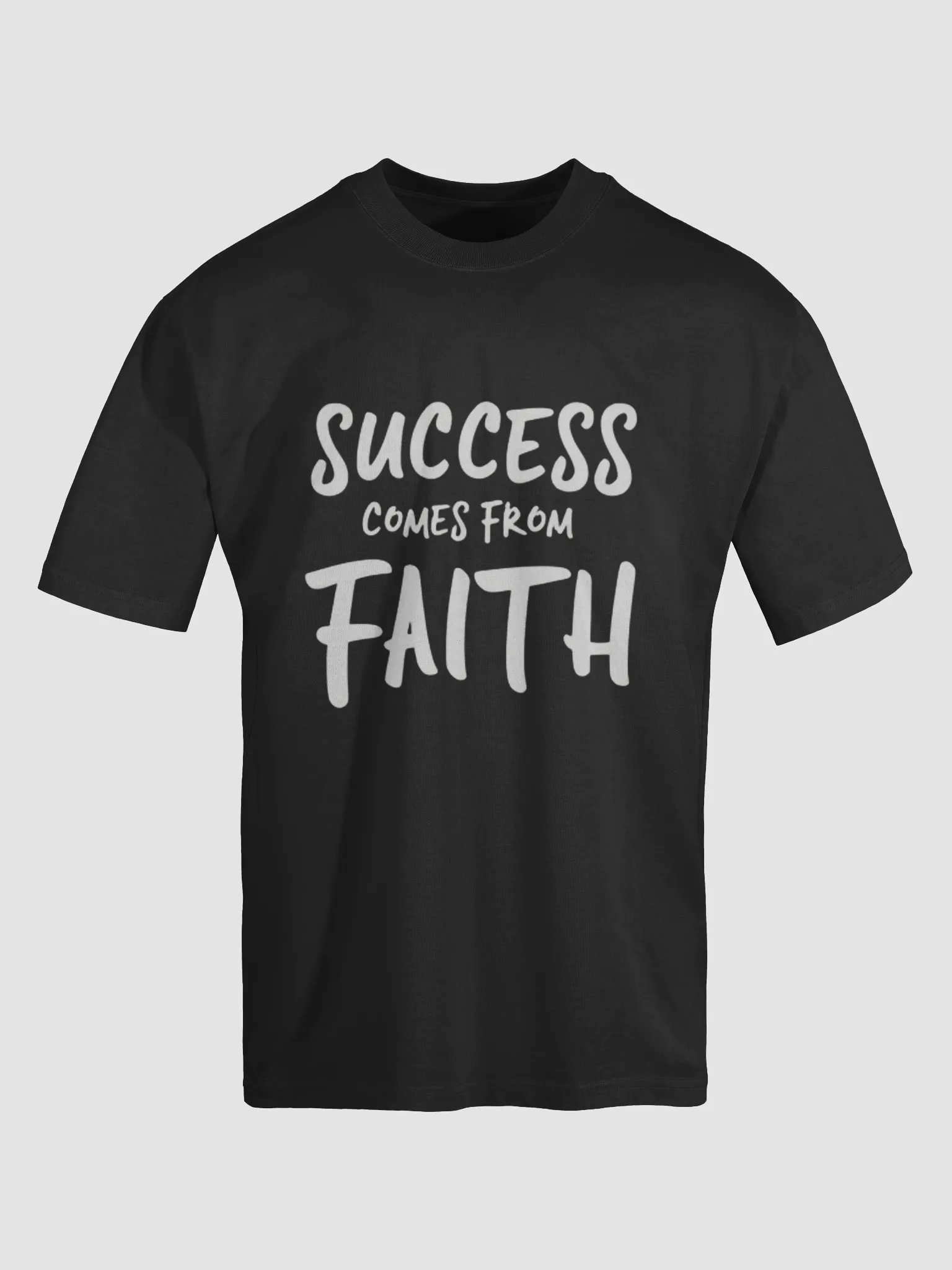 Unlock Your Inner Belieber Power: Success Comes From Faith – The Ultimate Justin Bieber Inspired T-Shirt to Transform Your Life! product image (5)