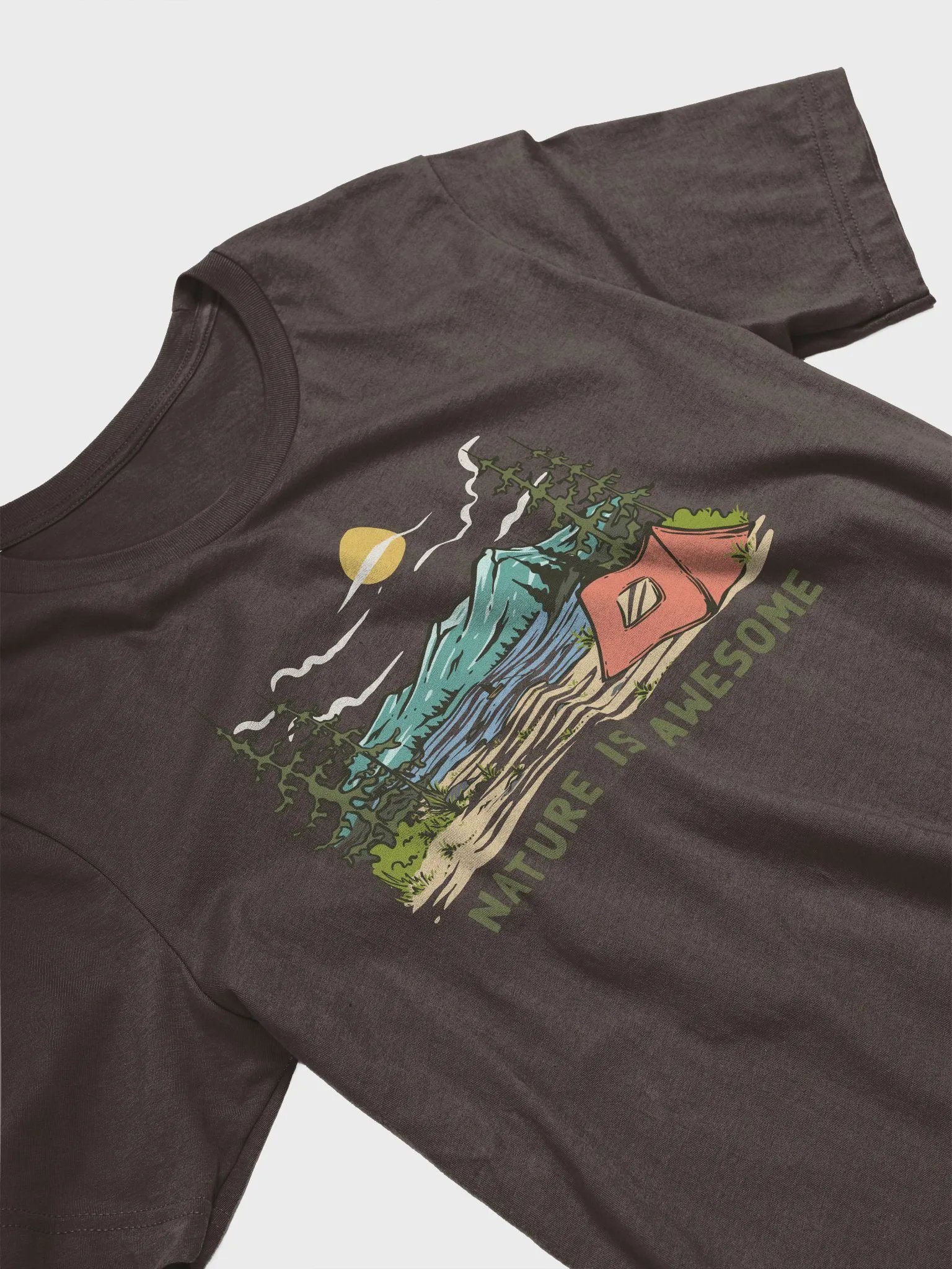 Nature Is Awesome Unisex Tee product image (23)