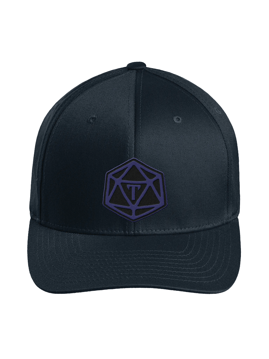 Dark Fitted Logo Cap product image (1)