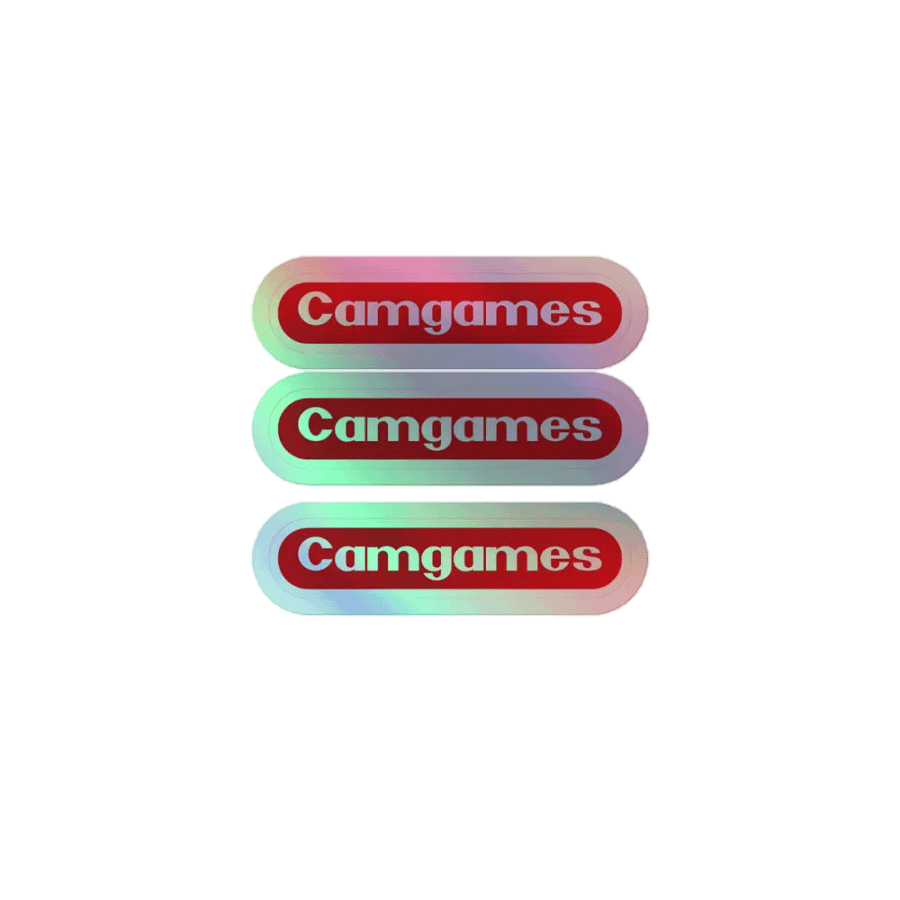Camgames Shiny Sticker Set (3) product image (1)