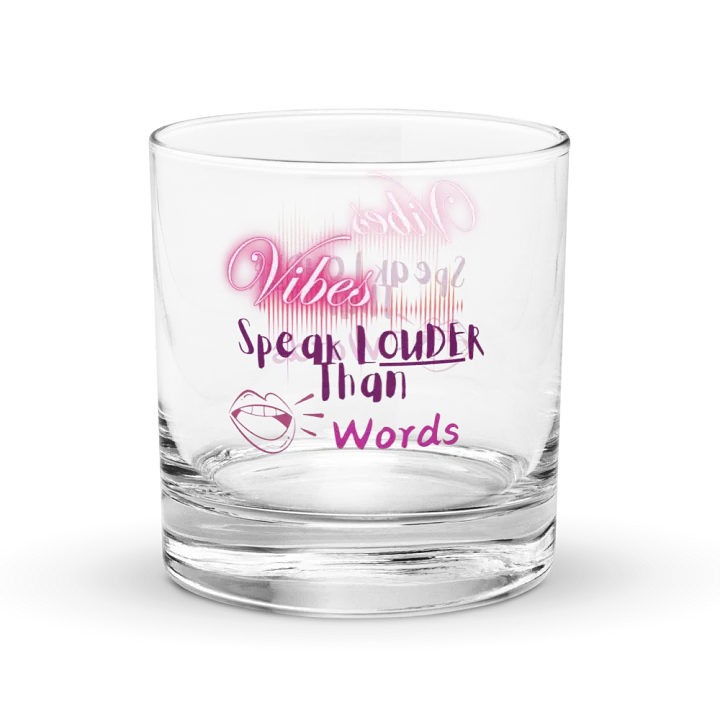 Vibes Rocks Glass product image (1)