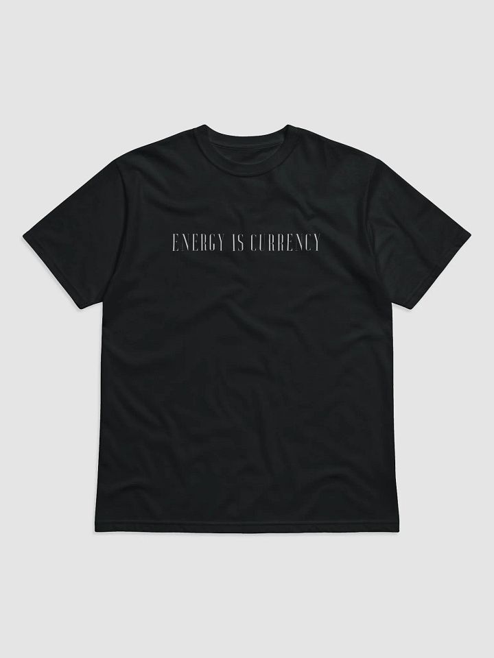 black energy is currency tee product image (1)
