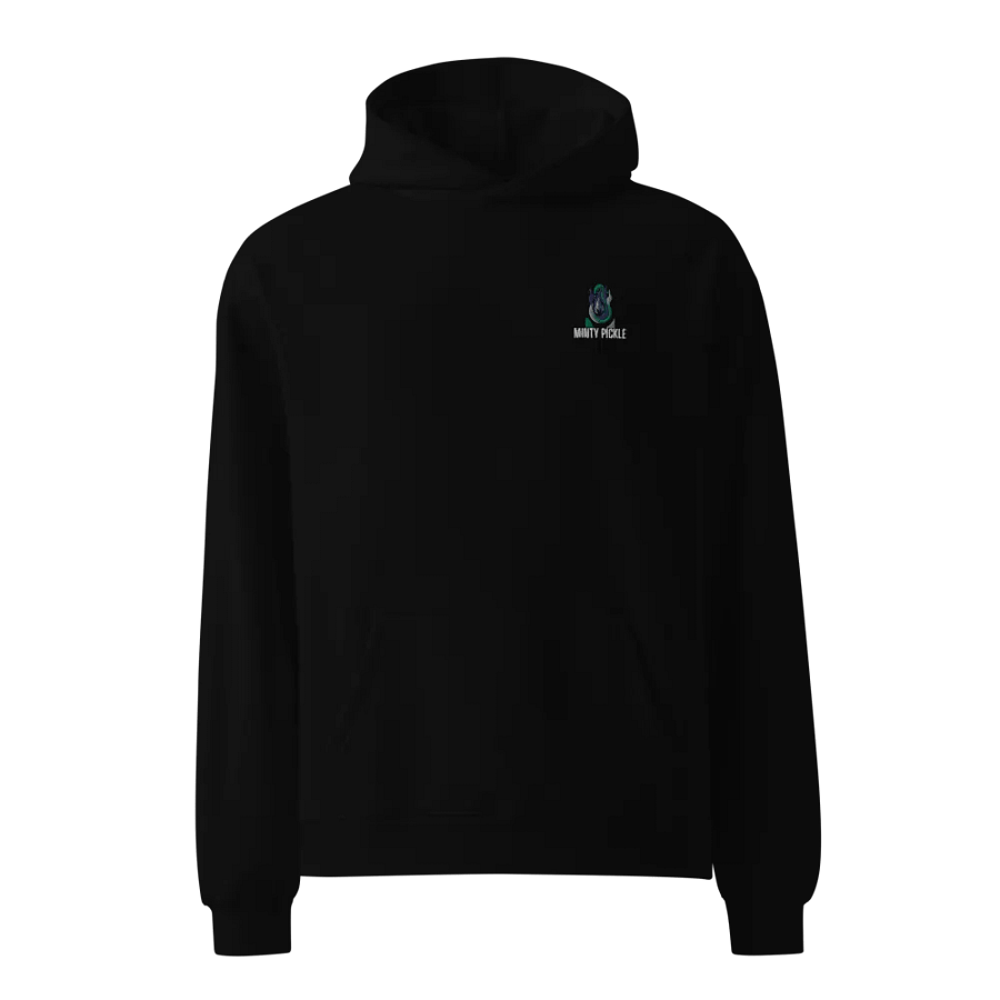 MintyPickle Embroidered Unisex Premium Oversized Hoodie product image (1)