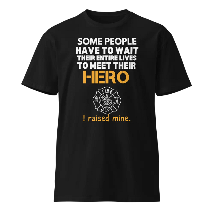 Firefighter Mom Dad Unisex T-Shirt product image (1)