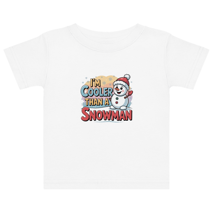 I'm cooler than a snowman Baby Jersey T-Shirt product image (1)