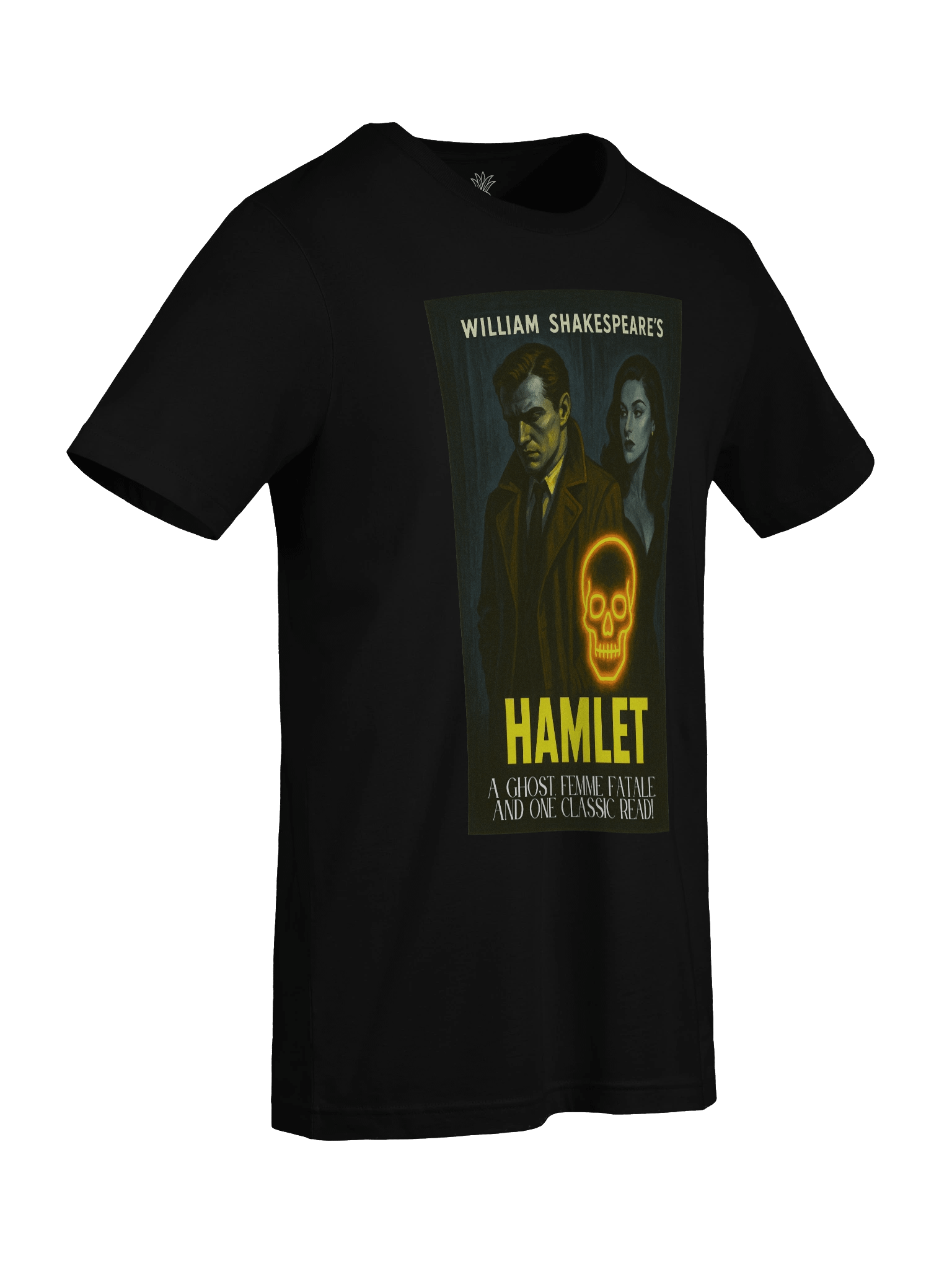 William Shakespeare "Hamlet" 1950's Noir Film Poster Unisex T-Shirt product image (93)