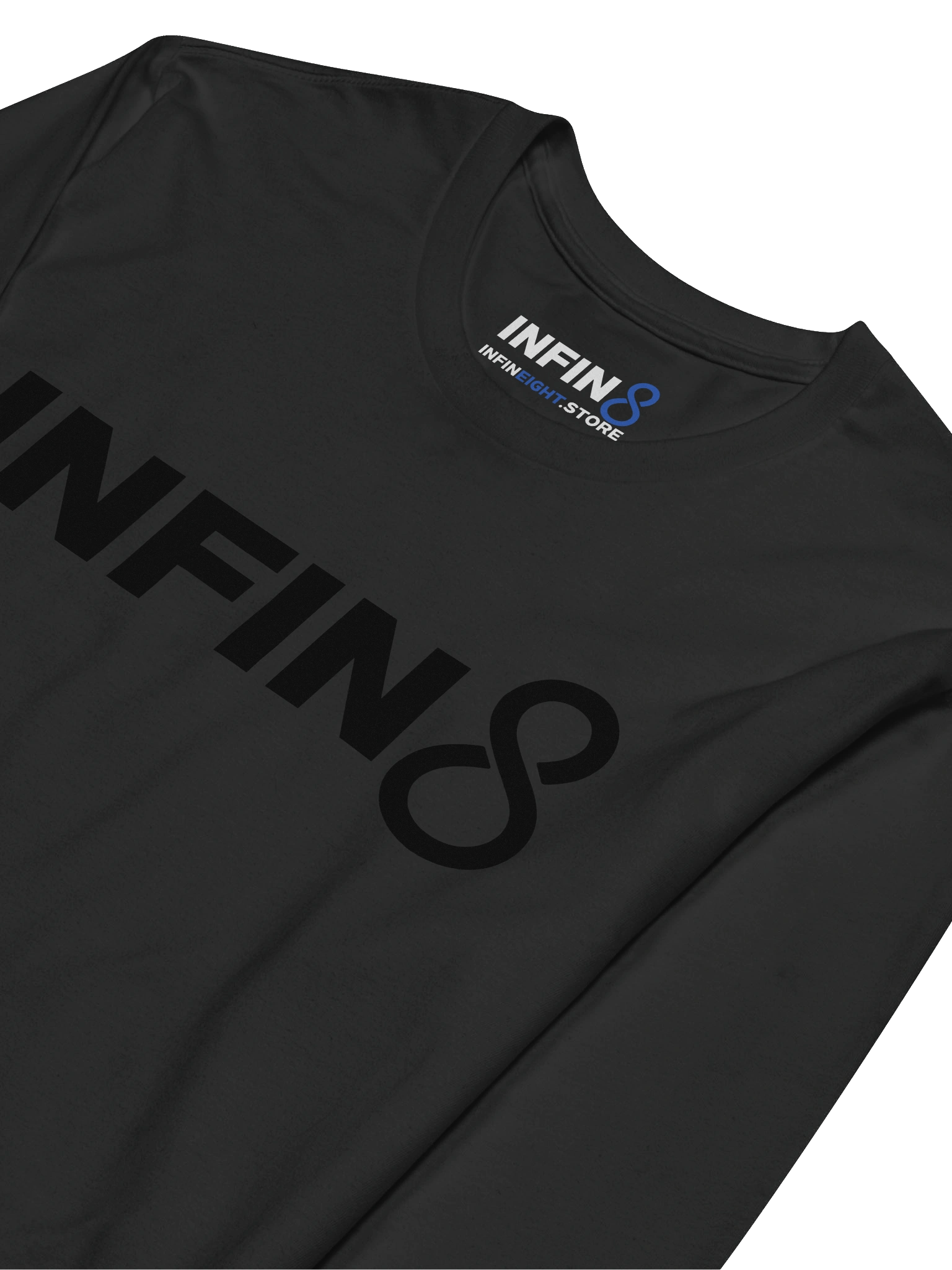 INFIN8 New Style Logo Long Sleeve T-Shirt | Stealth Collection product image (3)