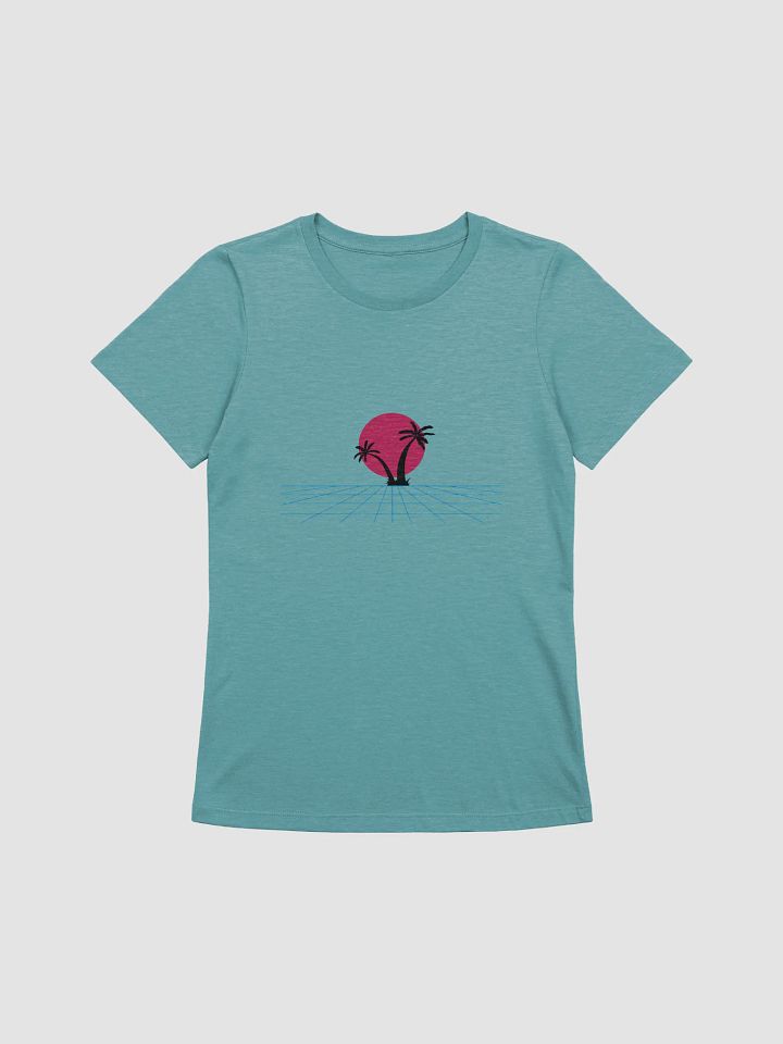 Retro Synthwave Sunset Women's T-Shirt product image (1)