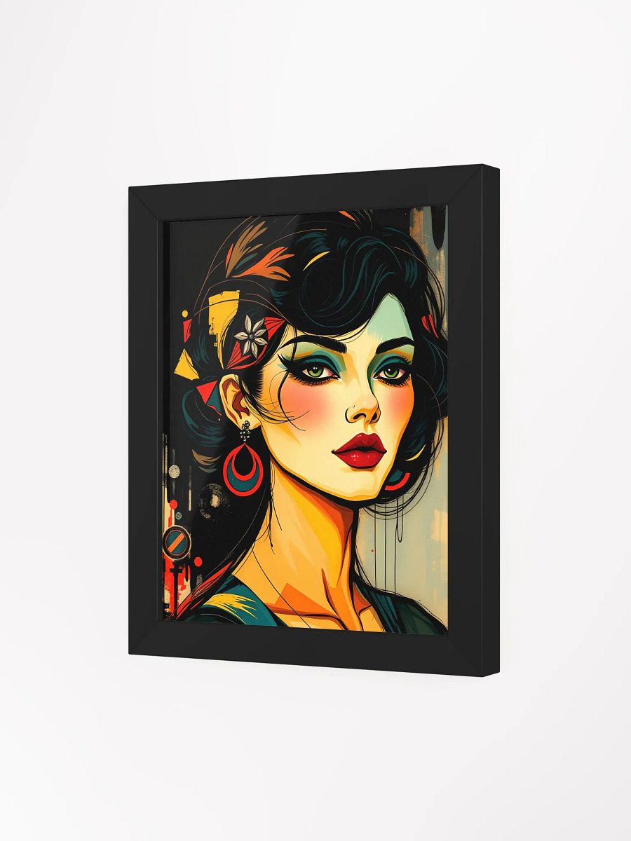 Vibrant Ayous Wood Framed Matte Poster product image (17)