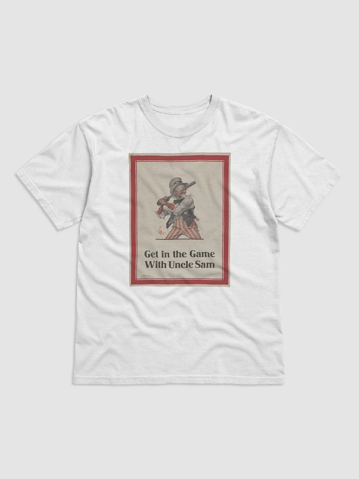 Get In The Game With Uncle Sam by J.C. Leyendecker (1917) - T-Shirt product image (1)