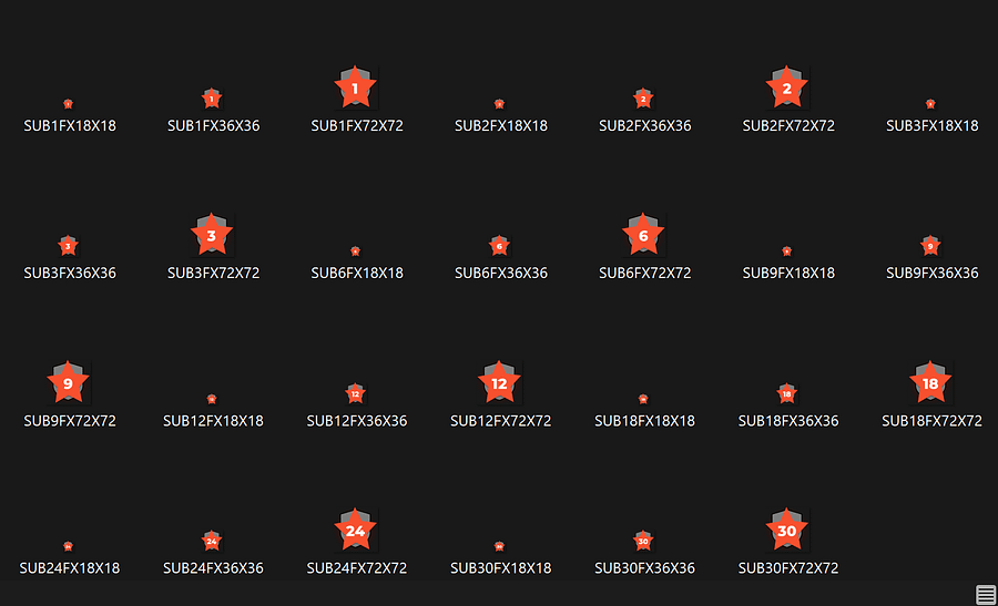 TAS Sub badges 1-30 months product image (2)