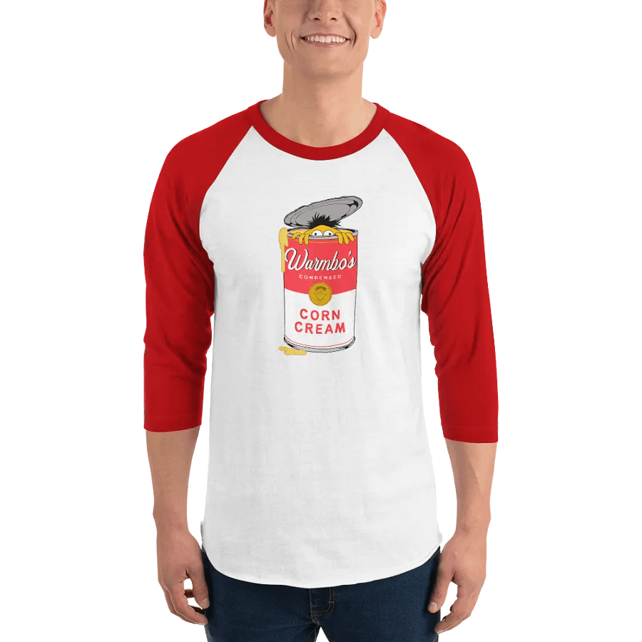 Warmbo's Corn Cream Raglan T-shirt product image (82)