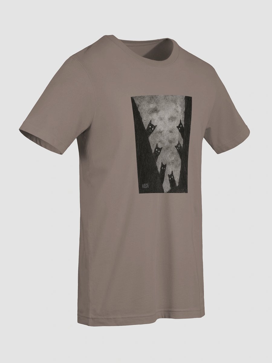 Glowing Eyes Black Cat T-Shirt product image (69)