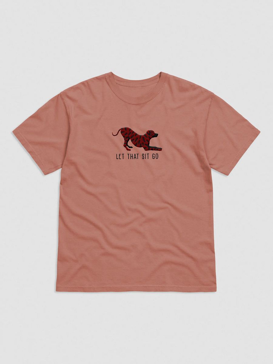 Let That Sit Go T-Shirt(Embroidered) of a Rhodesian Ridgeback(Brindle) product image (17)