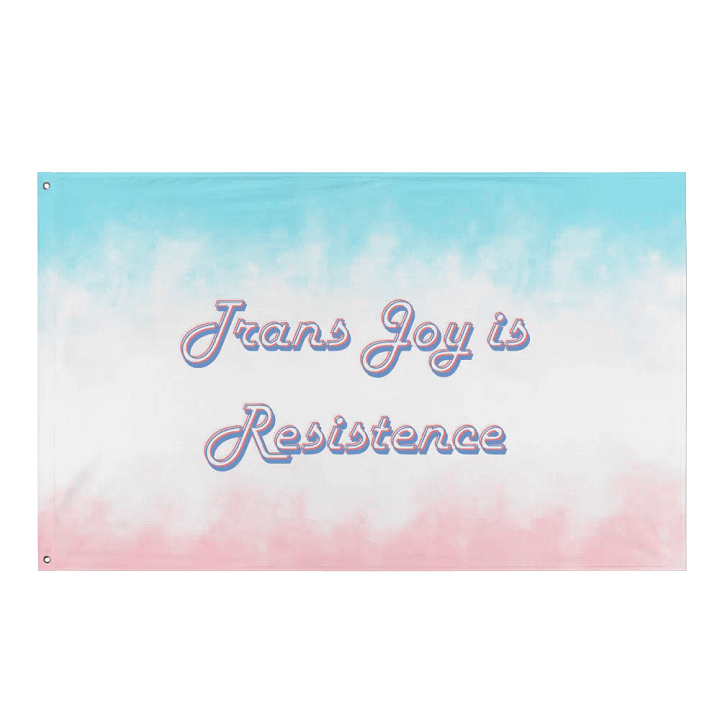 Resistors, Trans Joy is Resistance, Flag product image (1)