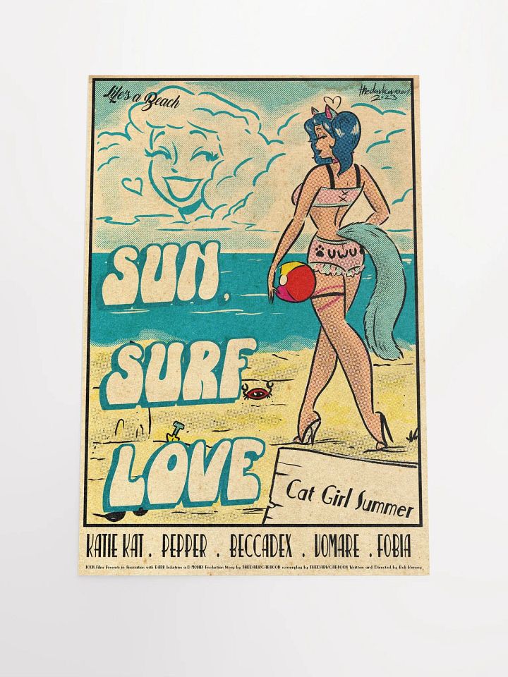 Retro Summer Movie -Print product image (1)