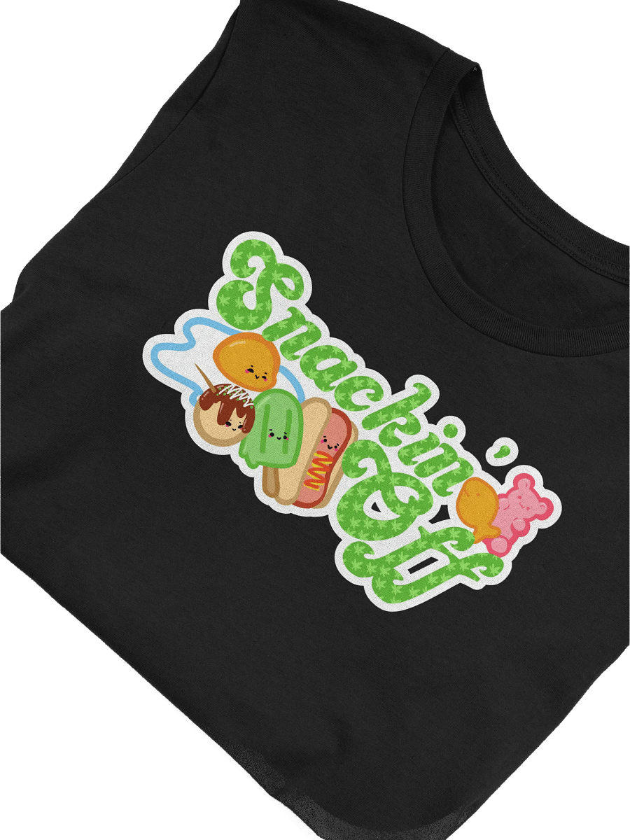 Snackin' Off T-Shirt (Leaf Font) product image (5)