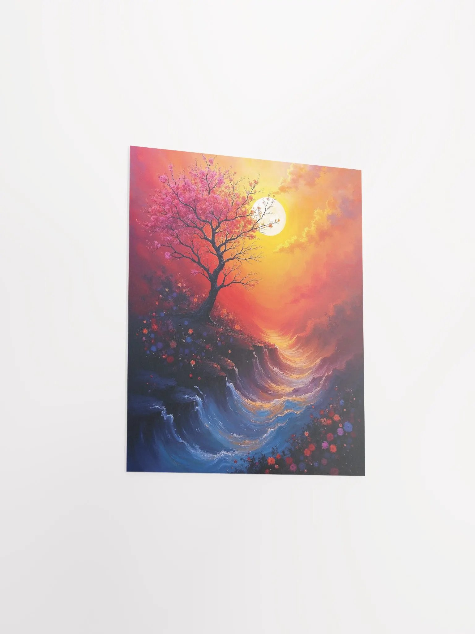 Surreal Sunset Blossom Poster product image (29)