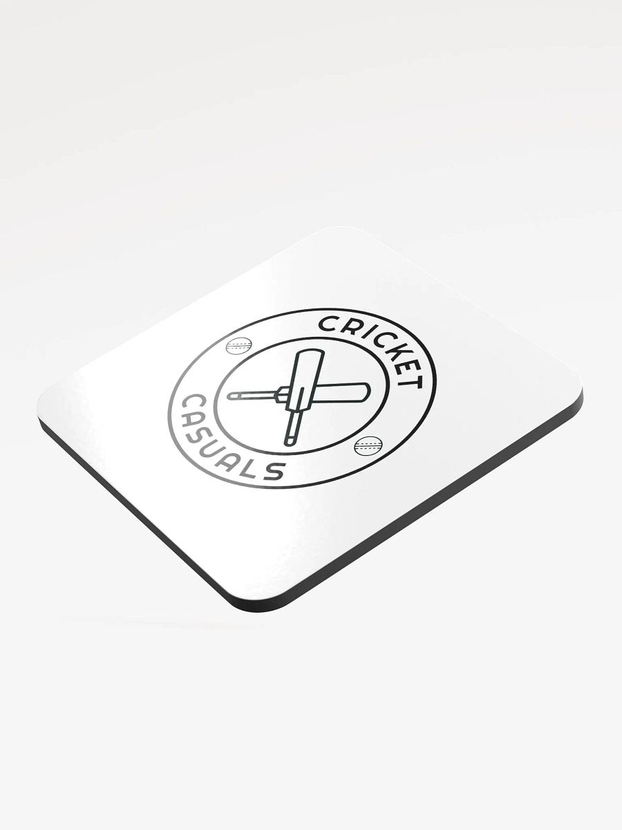 Cricket Casuals Coaster - White product image (3)