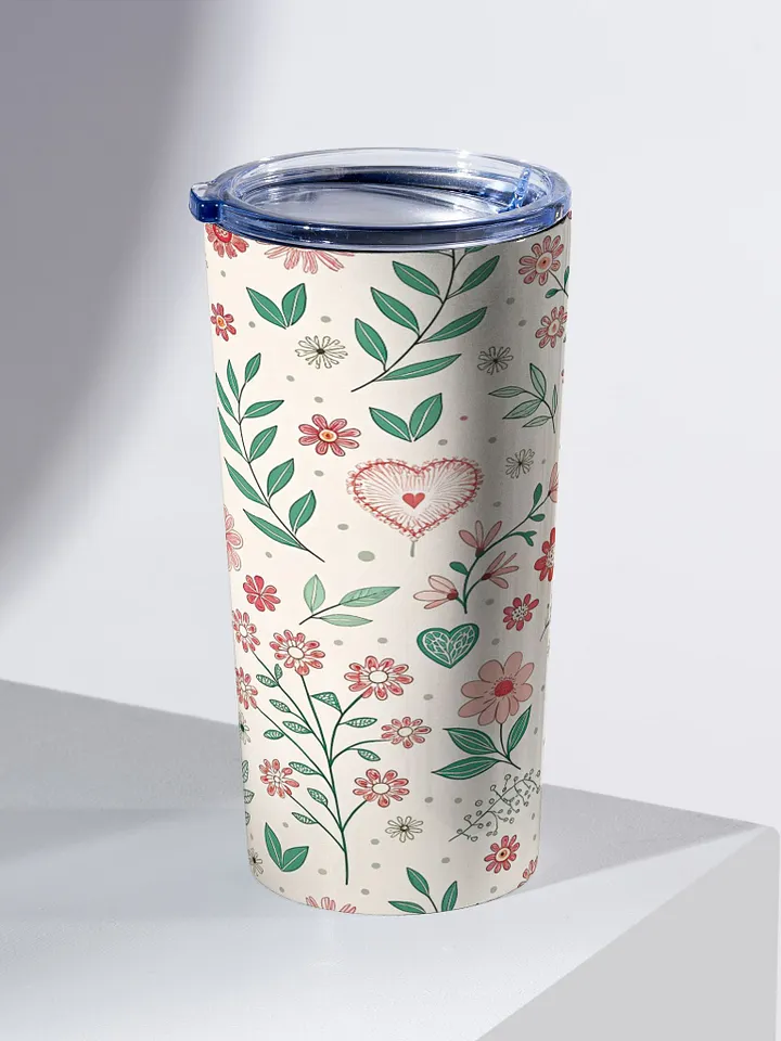 Floral Whimsy 20oz Stainless Steel Tumbler product image (2)