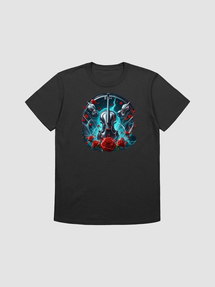Symphony of Roses - Unisex Violin T-Shirt #29 product image (1)