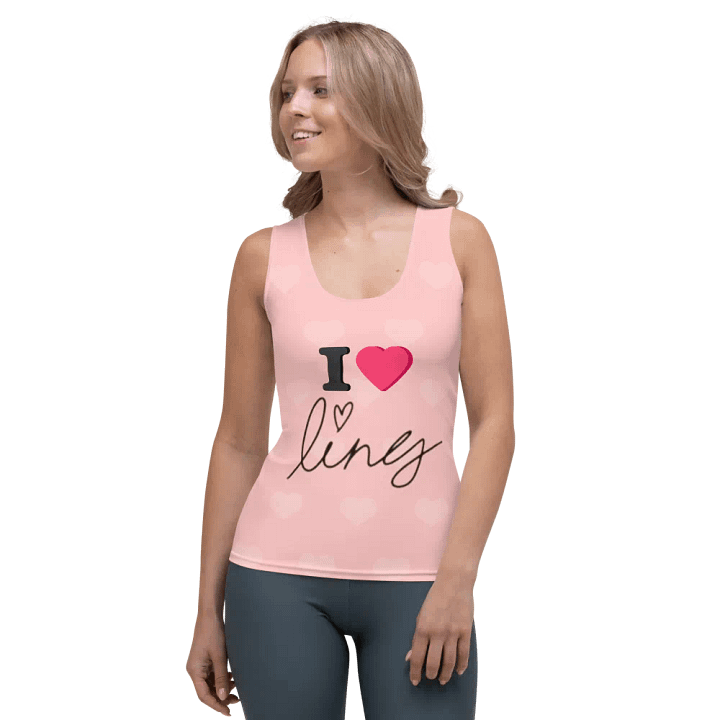 I Love Lingling Women's Tank Top From Orm (Pink) product image (1)