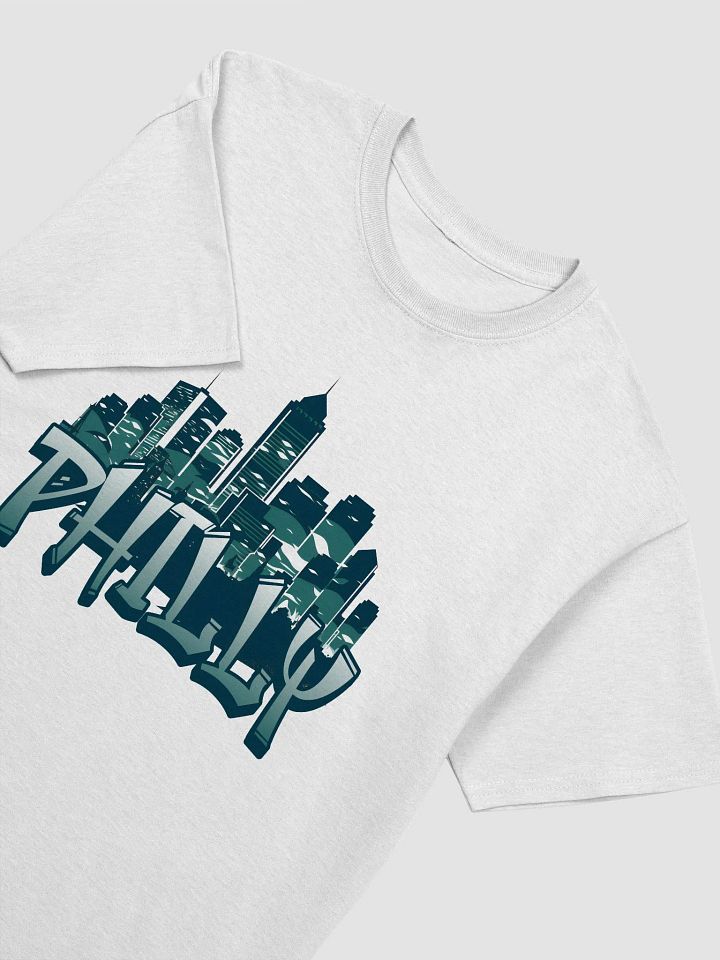 PHILLY CITYSCAPE TEE - GREEN product image (21)