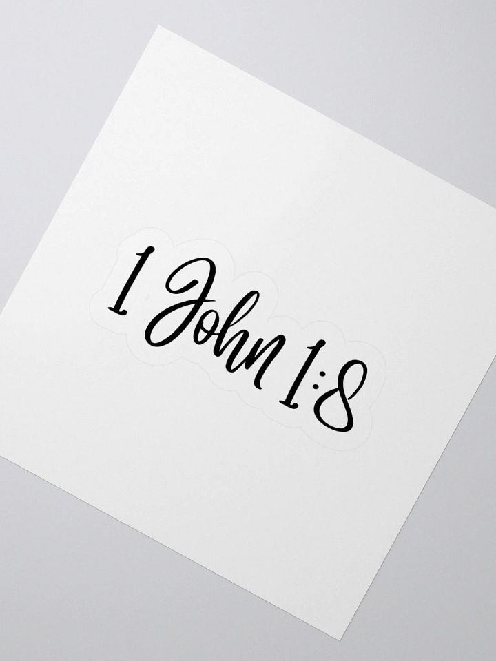 1 John 1:8 product image (5)