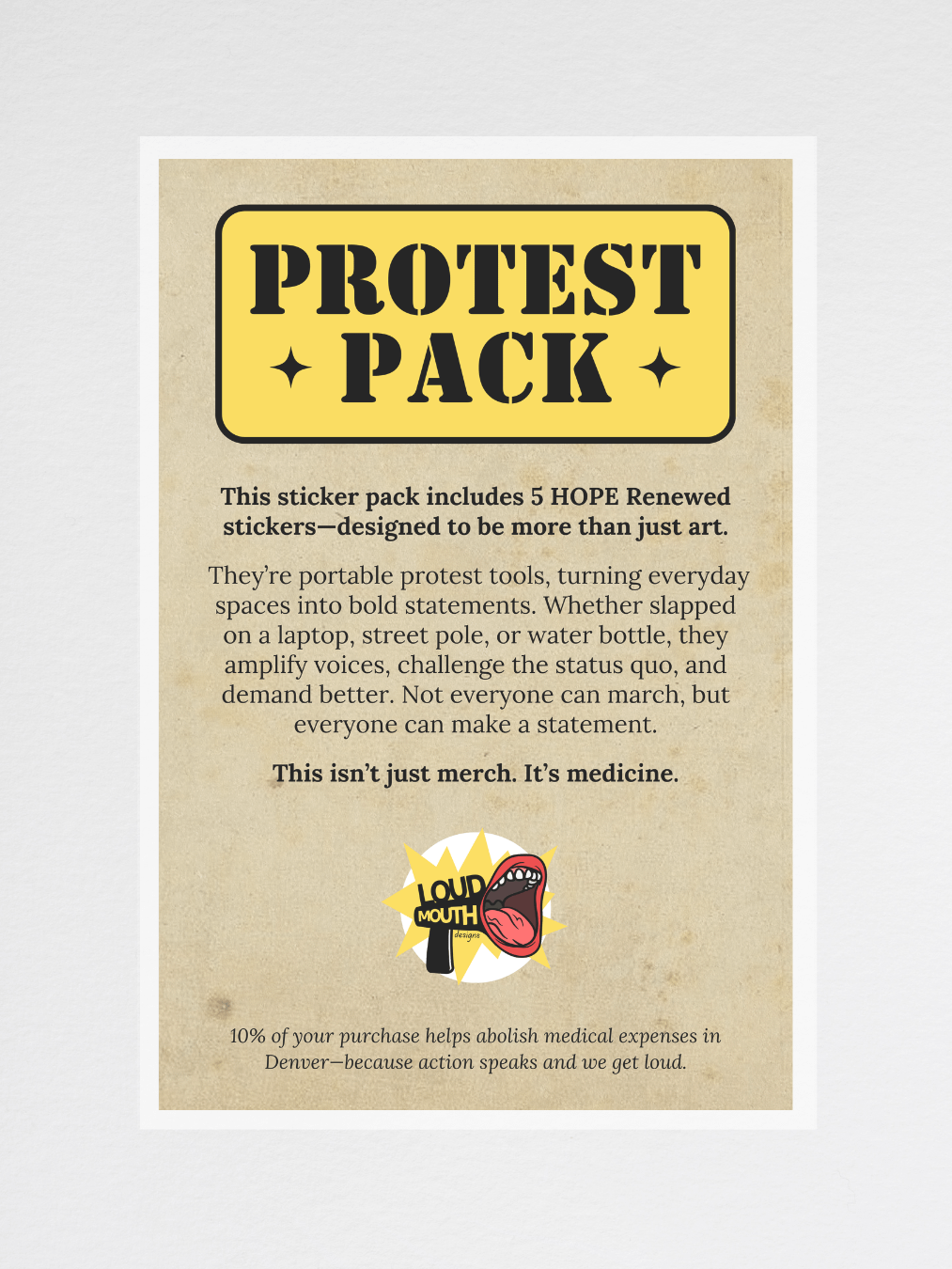 Protest Sticker Pack product image (2)