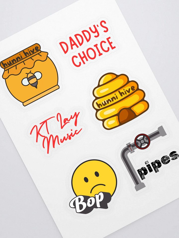 DADDY'S CHOICE Kiss Cut Sticker Collection product image (1)
