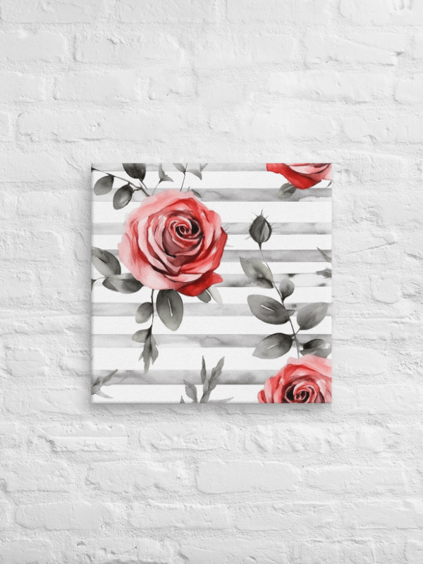 Rose So Red: Canvas Print product image (2)