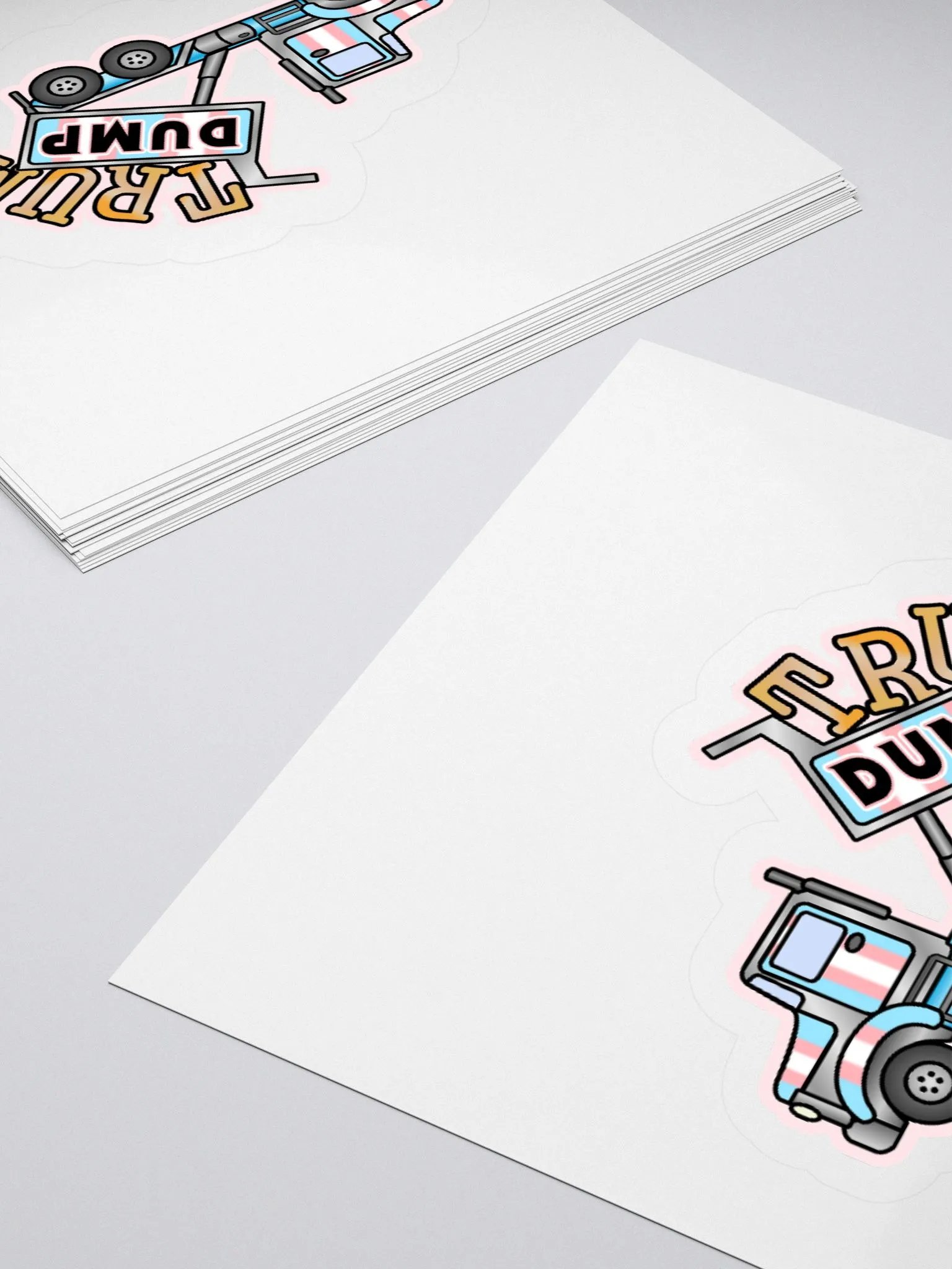 Dump T Trans Sticker product image (11)