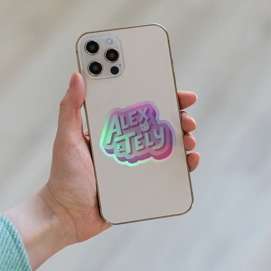 Alex & Tely Hologram Sticker product image (6)