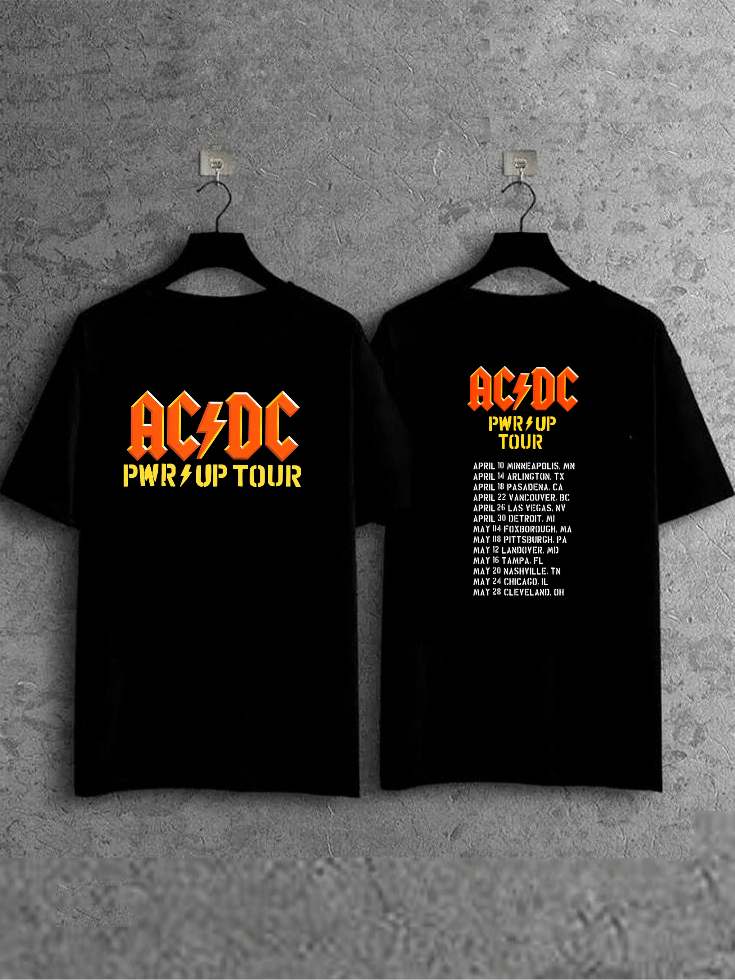 AC/DC PWR UP Tour Unisex Premium T-Shirt product image (1)
