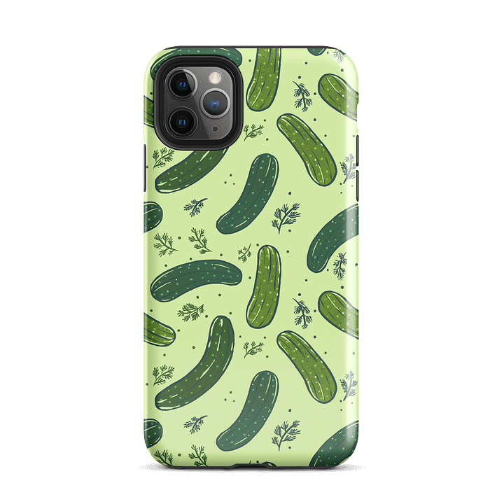 Dill Pickles Pattern iPhone Case product image (26)