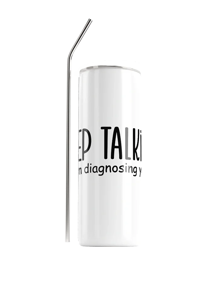 Eco-Friendly Stainless Steel Tumbler with Reusable Straw product image (1)