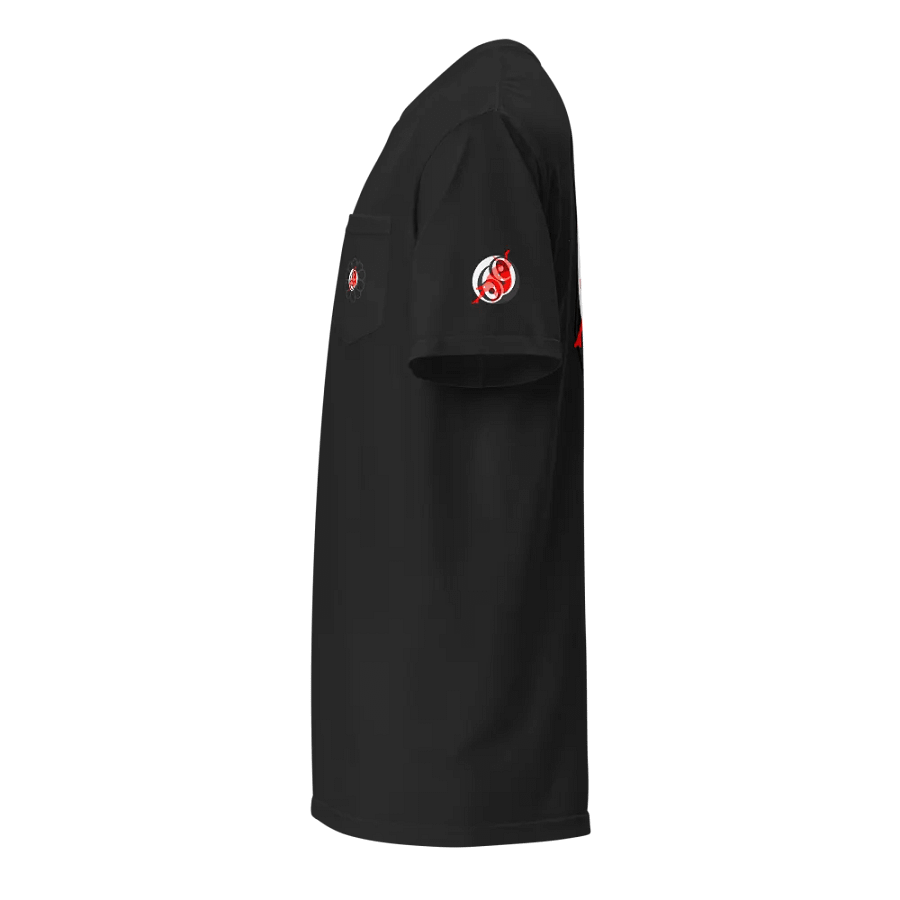 Yin-yang 69 Flower | Unisex Garment-Dyed Pocket T-Shirt product image (3)