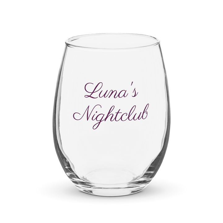 Luna's Nightclub - Stemless Wine Glass product image (1)