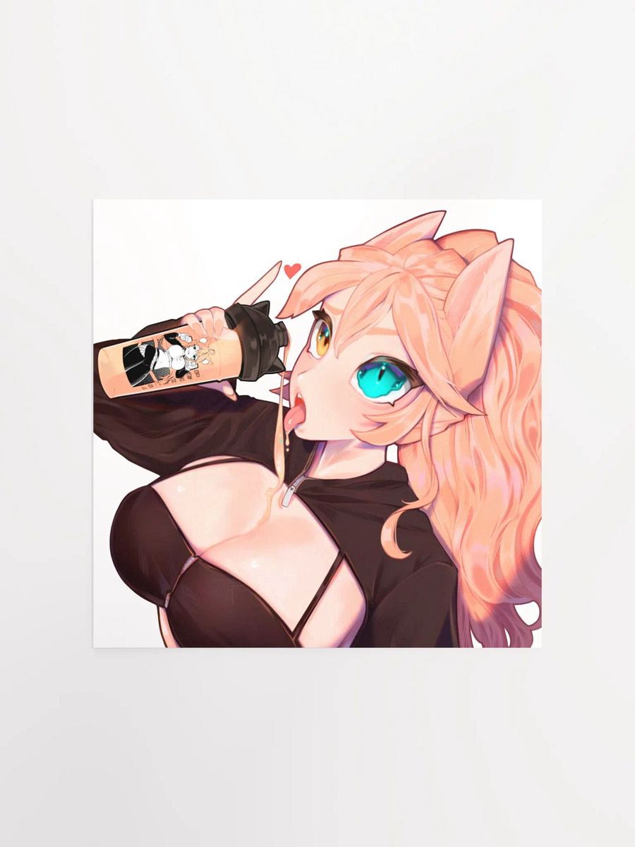 Peachuri x GamerSupps Poster product image (1)