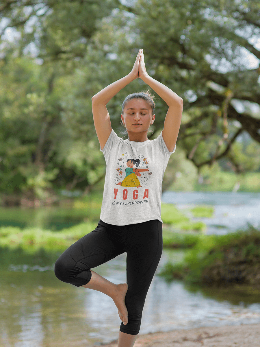 Yoga is My Superpower Graphic Tee product image (57)
