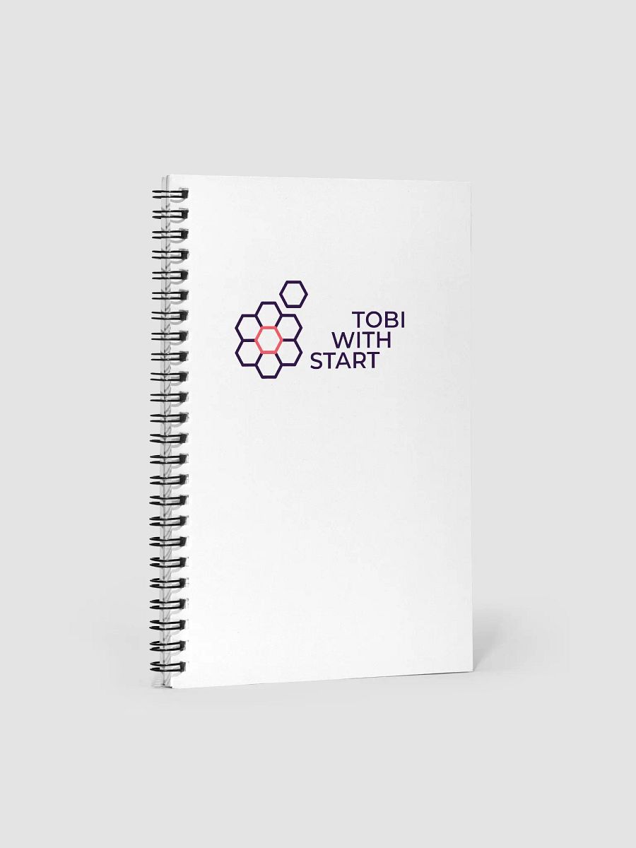 Spiral Notebook White product image (1)