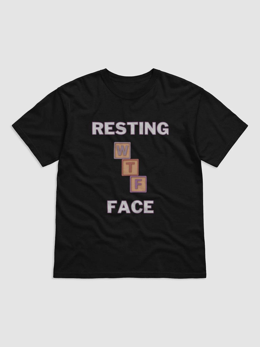 Resting WTF Face T-Shirt product image (5)