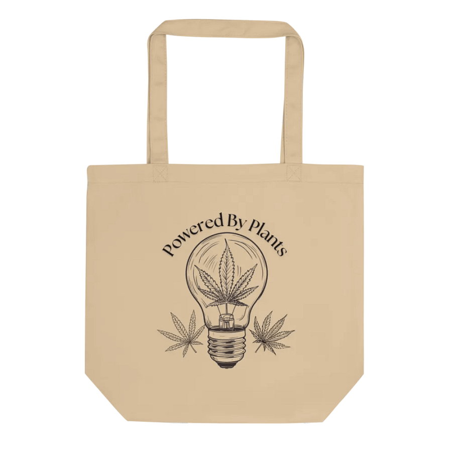 Powered by Plants Tote Bag product image (1)
