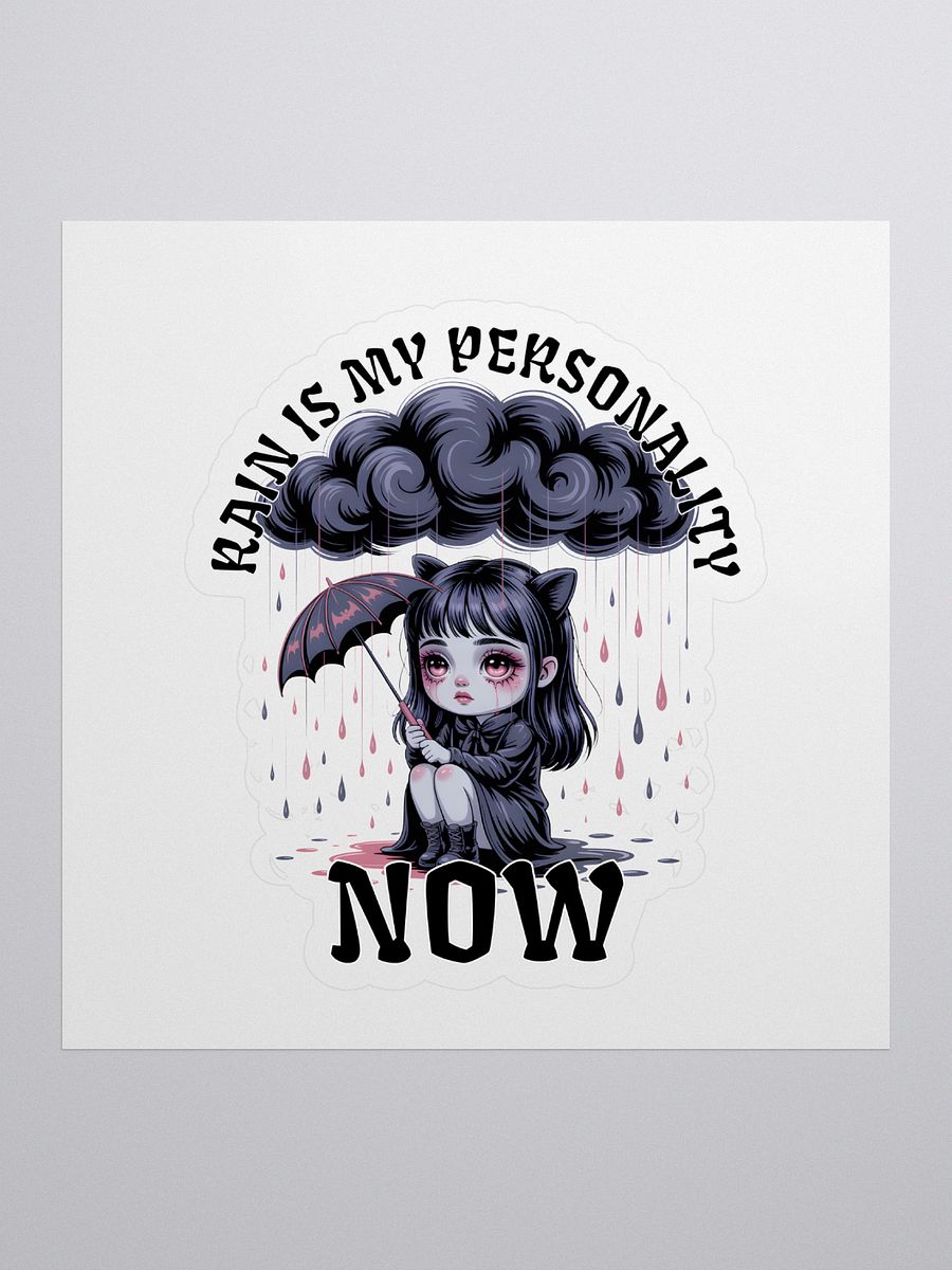 Gothic Rainy Day Sticker Set product image (1)