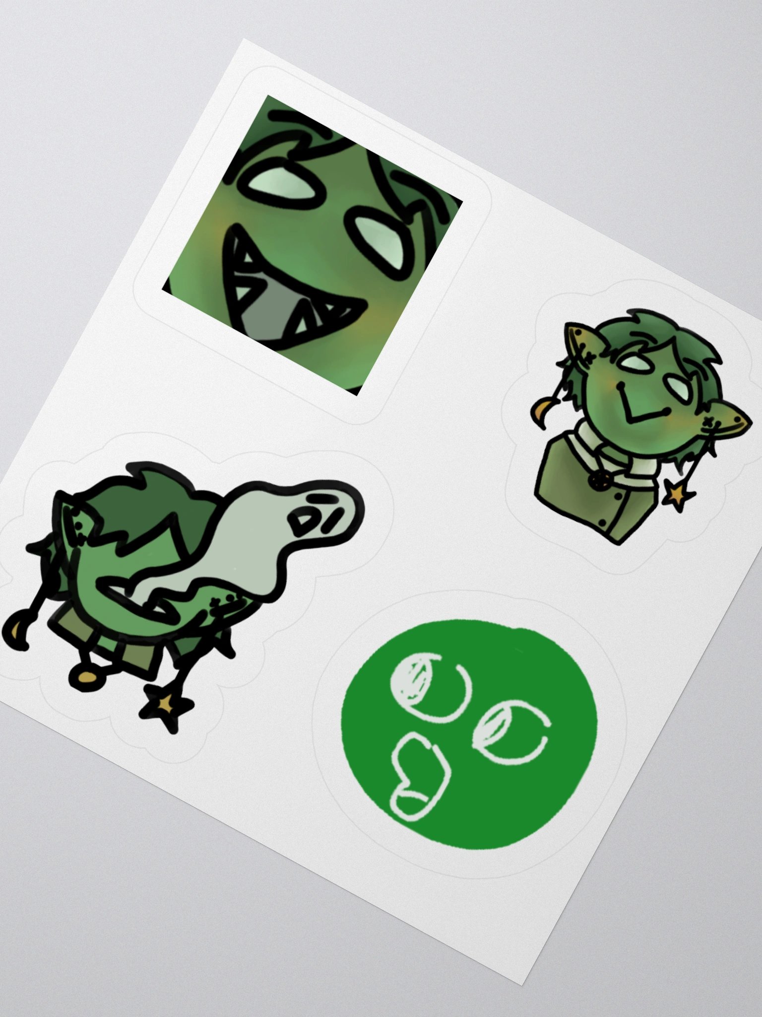 Noah Evergreen Sticker Pack 2 product image (6)